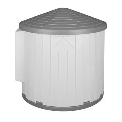 Image showing  CRB Palace Premium Insulated Outdoor Plastic Dog House