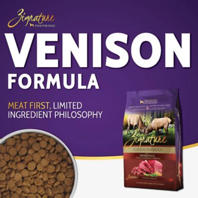 Image showing  Venison Formula Dry Dog Food, 4 lb.