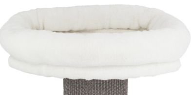 Image showing  63 in. Acadia Cat Tower with Wall Support, Oversized Scratching Post, 3 Platforms and Removable Bed