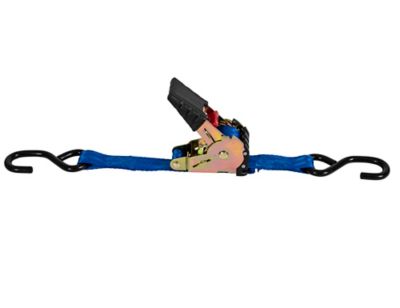 Image showing  1 in. x 6 ft. Spring Retractable Ratchet Tie Down for Standard Duty - 2 pk., 5483220