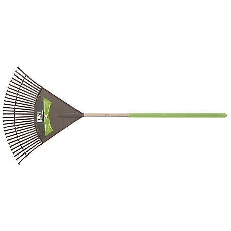 Ames 30 in. Poly Leaf Rake with Comfort Grip