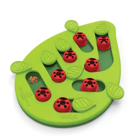 Petstages Buggin Out Puzzle & Play Interactive Cat Toy with 14 Treat Compartments Cat Interactive Toys