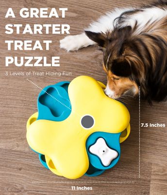 Image showing  Dog Tornado Interactive Treat Puzzle Dog Toy