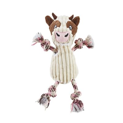 Charming Pet Ranch Roperz Dog Toy, Cow