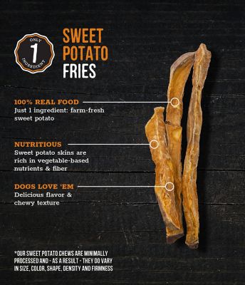 Image showing  Sweet Potato Fries Dog Treats, 16 oz.