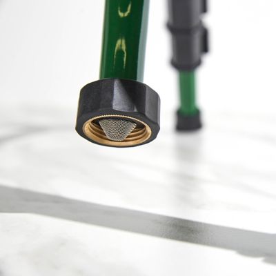 Image showing  6,359 sq. ft. 90 ft. Brass Impact Sprinkler on Adjustable Tripod, 3/4 in.
