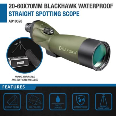 Image showing  20-60x 70mm Blackhawk Spotting Scope