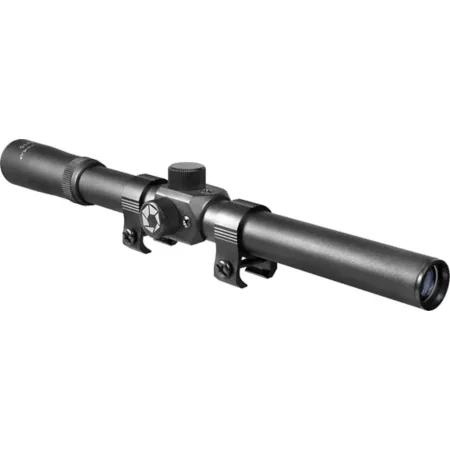 Barska 4x 15mm riflescope with rings and 30/30 reticle Gun Scopes