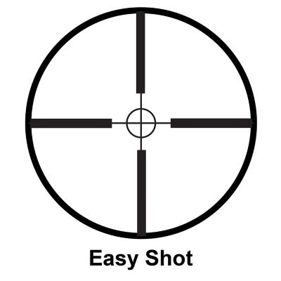 Image showing  3-9x40mm Huntmaster Easy Shot Rifle Scope