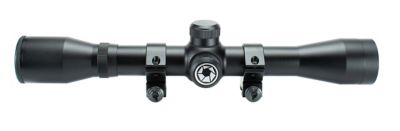 Image showing  4x 32mm Plinker-22 Rifle Scope, 30/30 Reticle and Rings