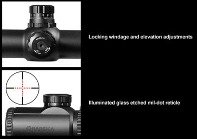 Image showing  3.5x-10x 40mm IR SWAT Tactical Rifle Scope