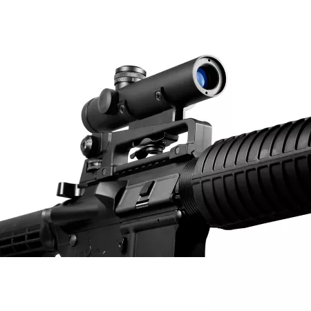 Barska 4x20mm Electro Sight Carry Handle Mil-Dot Riflescope with BDC Turret Gun Scopes