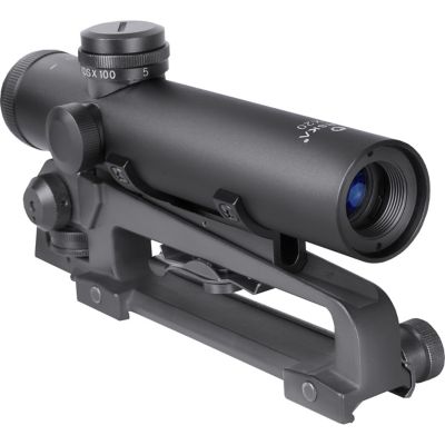 Image showing  4x20mm Electro Sight Carry Handle Mil-Dot Rifle Scope with BDC Turret