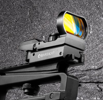 Image showing  1x Multi Red/Green Reticle IR Electro Sight Scope