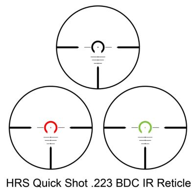 Image showing  1-4x 24mm Level HD Rifle Scope