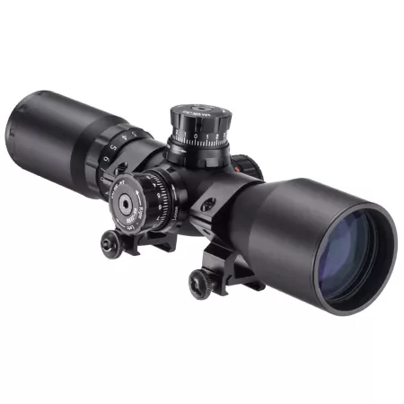 Barska 3-9x 42mm IR Contour Compact Riflescope with Trace Reticle Waterproof Fogproof Shockproof Gun Scopes