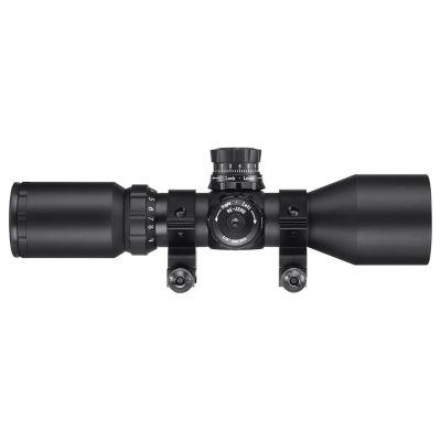 Image showing  3-9x 42mm IR Contour Compact Rifle Scope with Trace Reticle, Waterproof, Fog Proof, Shockproof