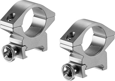 Image showing  3x-9x 40mm Colorado Rifle Scope, Silver with Rings