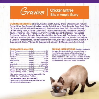 Image showing 4 th Wellness Complete Health Gravies Chicken Dinner Wet Cat Food, 5.5 oz.