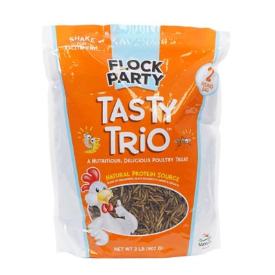 Flock Party Tasty Trio Mix Chicken Treats, 2 lb.