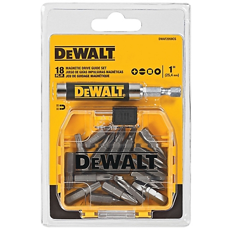 DeWALT 18 pc. Compact Magnetic Drive Guide Set