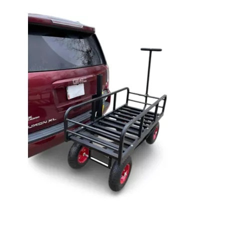 Great Day 350 lb Hitch-N-Go Vehicle Hitch Mounted Powder Coated Welded Aluminum Cargo Cart Hitch Cargo Carriers