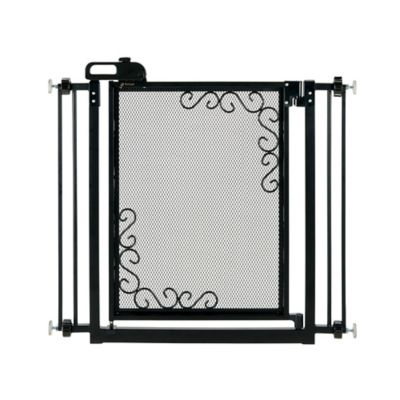 Image showing  One-Touch Metal Mesh Pet Gate