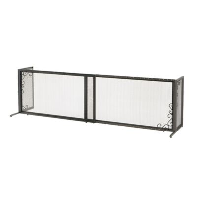 Richell Freestanding Metal Mesh Pet Gate