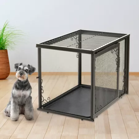 Richell 1-Door Metal Pet Crate Wire Crates