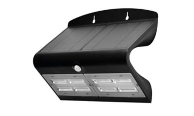 Luceco 6.8W Solar Guardian Wall Light, LEXS80B40