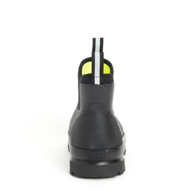 Image showing 4 th Muck Boot Company Men's Steel Toe Chore Classic Chelsea Waterproof Boots, CSA Rated