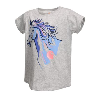 Carhartt Kids' Horse Short-Sleeve T-Shirt with Neck Tape