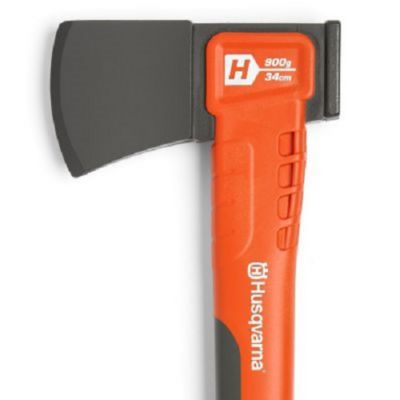 Image showing  1.54 lb. 13 in. Drop-Forged Steel Hatchet with Fiberglass Handle, Non-Stick Coating, Soft Grip