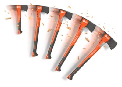 Image showing  2.65 lb. 23.6 in. Drop-Forged Steel Splitting Axe with Fiberglass Handle