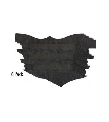 Flair Equine Nasal Strips, Black, 6-Pack