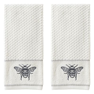 SKL Home Farmhouse Bee Hand Towel Set, 2 pc.