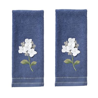 SKL Home Farm Hydrangea Hand Towel Set, 2 pc.