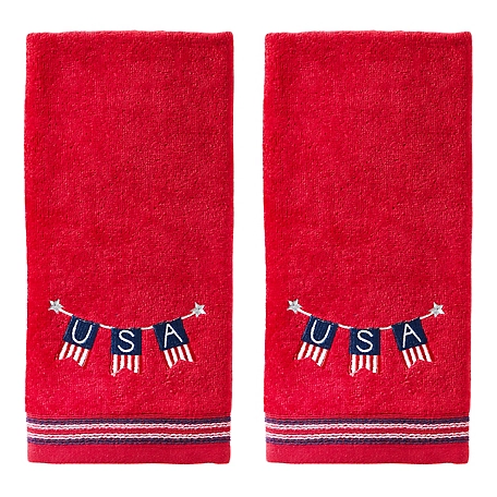 SKL Home USA Banner Hand Towel Set, 2 pc.