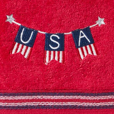 Image showing  USA Banner Hand Towel Set, 2 pc.