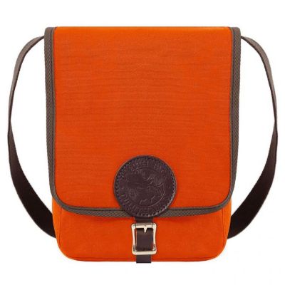 Duluth Pack Canvas Haversack Bag with Cotton Trim, Orange