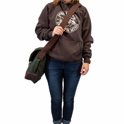 Image showing 5 th Duluth Pack Deluxe Canvas Book Bag, Burgundy