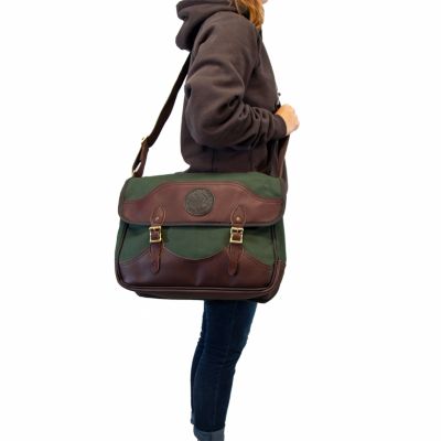 Image showing 6 th Duluth Pack Deluxe Canvas Book Bag, Burgundy