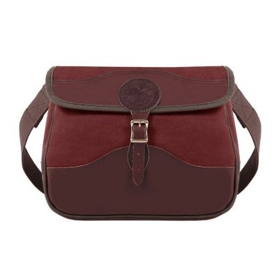 Duluth Pack Canvas Field Satchel, Burgundy