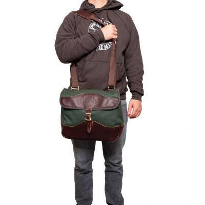 Image showing 5 th Duluth Pack Canvas Field Satchel, B-139-BLK