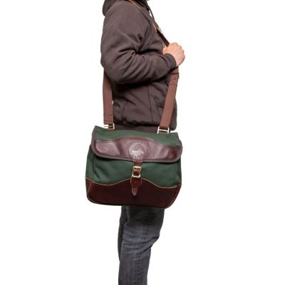 Image showing 6 th Duluth Pack Canvas Field Satchel, B-139-BLK