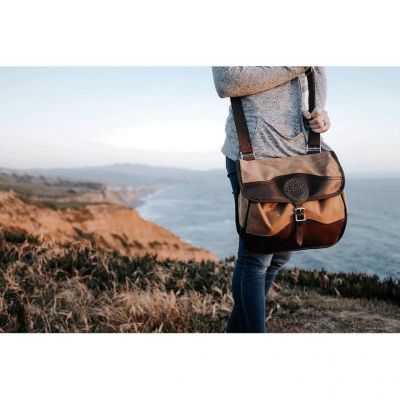 Image showing 6 th Duluth Pack Canvas Field Satchel, B-139-BLK