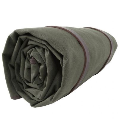 Image showing  83 in. Canvas Bed Roll Pack, Wax Khaki
