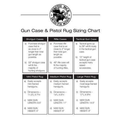 Image showing  Mini Pistol Rug, Black, Sherpa Lining