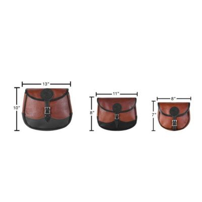 Image showing  Small Bison Leather Shell Purse