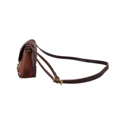 Image showing  Small Bison Leather Shell Purse